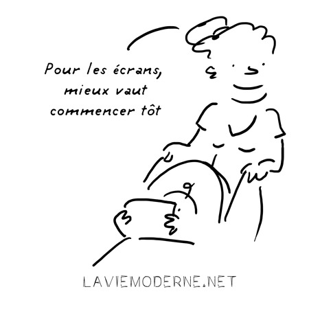 Les petits et l'écran